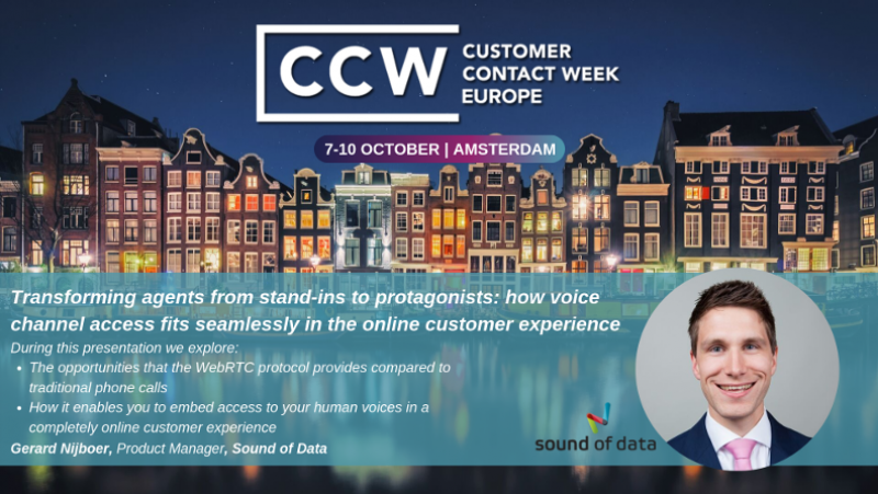 Gerard Nijboer Customer Contact Week 2019