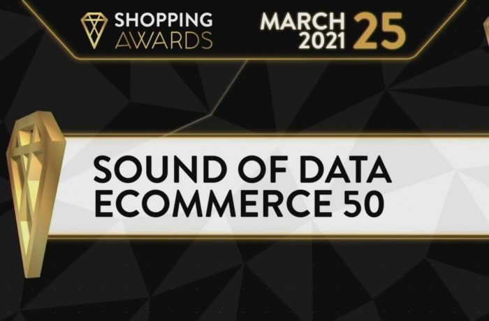 Shopping Awards Sound of Data Ecommerce50 2021